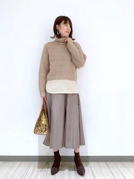 さとぅーさん(レディース・170cm)の冬コーディネート