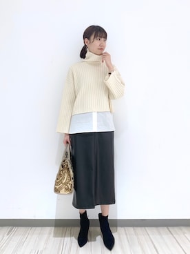 さとぅーさん(レディース・170cm)の冬コーディネート