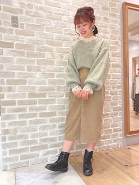 おしげさんのコーディネート