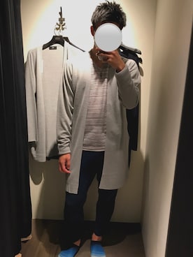 「AZUL by moussy（アズールバイマウジー）のアイテム（ダウンジャケット/コート）」を使った、Wolfさん（メンズ・173cm）の秋コーディネート