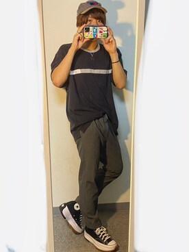 kujira0さん（メンズ・165cm）の夏コーディネート