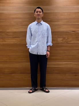 丹羽 和希さん（メンズ・175cm）の夏コーディネート