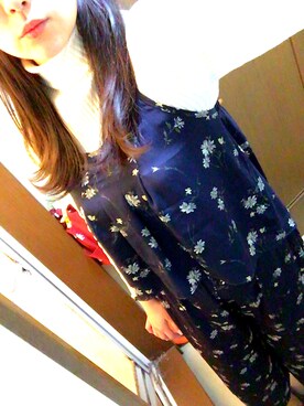 「GLOBAL WORK（グローバルワーク）のアイテム（オールインワン・サロペット）」を使った、ｓｈｏｋｏ*さん（レディース・170cm）の冬コーディネート