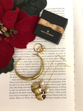 「アイテム（バングル/リストバンド）」を使った、nano・universe 阿倍野 STAFFさん（レディース・160cm）の冬コーディネート