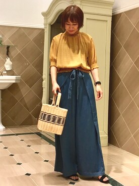 nano・universe 阿倍野 STAFFさんのコーディネート