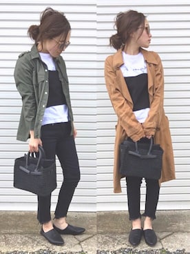 shoco◡̎⃝♡さん（レディース・151cm）の春コーディネート