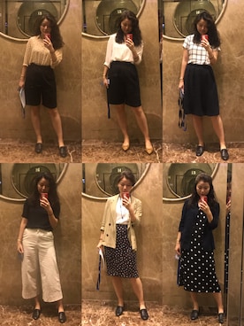 「mixxmixのアイテム（ジャケット/アウター）」を使った、高有米さん（レディース・168cm）の秋コーディネート