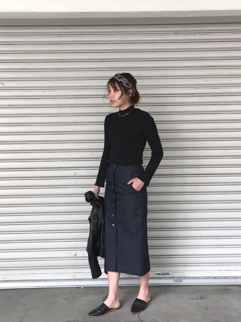TODAYFUL（トゥデイフル）の「ボタンダウンDENIMスカート（デニム  