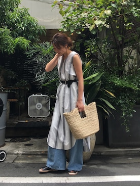 sudo shihoさん（レディース・168cm）の夏コーディネート
