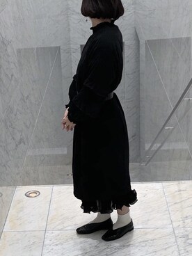 「アイテム（ワンピース/ドレス）」を使った、栞さん（レディース・163cm・10代）の冬コーディネート