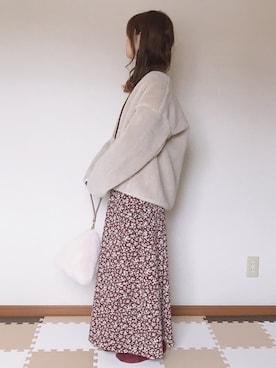 「LEPSIM（レプシィム）のアイテム（ブルゾン）」を使った、そさん（レディース・156cm）の秋コーディネート