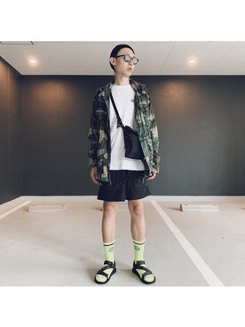 ミリタリージャケットを使った 夏コーデ のメンズコーディネート一覧 年齢 30歳 34歳 Wear