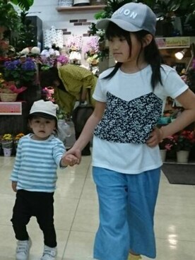 かんちゃんさん（キッズ・80cm）の春コーディネート