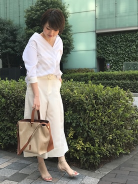 「FIORELLI（フィオレッリ）のアイテム（バッグ）」を使った、Loungedressさん（レディース・160cm）の春コーディネート
