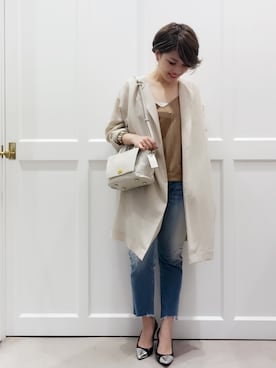 「LOUNGEDRESS（ラウンジドレス）のアイテム（その他アウター）」を使った、Loungedressさん（レディース・160cm）の夏コーディネート