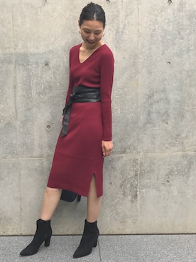 「Luca Grossi（ルーカグロッシ）のアイテム」を使った、Loungedressさん（レディース・160cm）の夏コーディネート