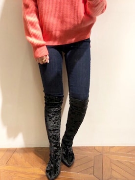 「FABIO RUSCONI（ファビオルスコーニ）のアイテム」を使った、Loungedressさん（レディース・160cm）の秋コーディネート