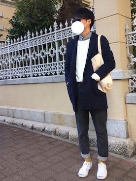 u-Suke.さん（メンズ・179cm）の冬コーディネート