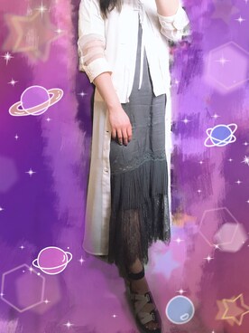 「initial（イニシャル）のアイテム（ワンピース/ドレス）」を使った、Vedis.Kさん（レディース・150cm）の春コーディネート