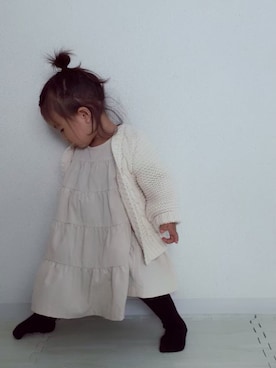 「petit main（プティマイン）のアイテム（その他アウター）」を使った、aさん（キッズ・90cm）の夏コーディネート