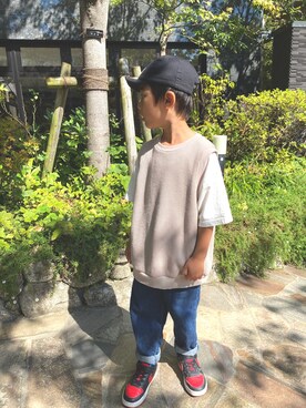 yuuyuuxmさん（キッズ・120cm）の秋コーディネート