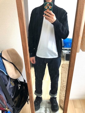 「THE（ザ）のアイテム」を使った、ふ。さん（メンズ・167cm）の春コーディネート