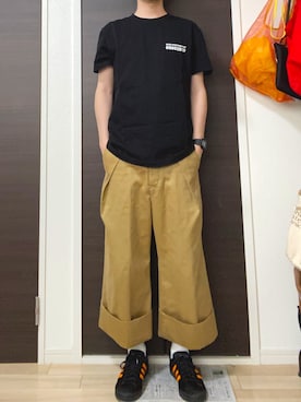 「KIKO KOSTADINOV（キコ コスタディノフ）のアイテム（トップス）」を使った、ふ。さん（メンズ・167cm）の春コーディネート