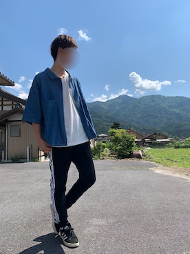 t@1さん（メンズ・174cm）の春コーディネート