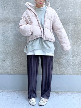 きーちゃんさん（レディース・159cm）の冬コーディネート