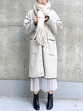 きーちゃんさん（レディース・159cm）の冬コーディネート