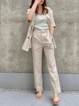 きーちゃんさん（レディース・159cm）の春コーディネート