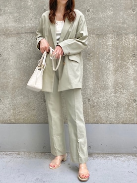 きーちゃんさん（レディース・159cm）の春コーディネート