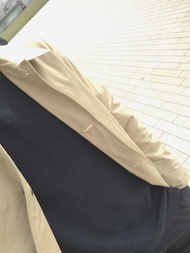 「Paul Smith COLLECTION（ポールスミスコレクション）のアイテム（ステンカラーコート）」を使った、ねこさん（メンズ・170cm）の夏コーディネート