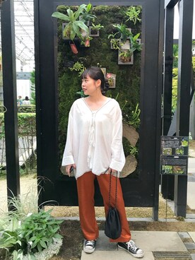 ちむたくさん（レディース・158cm）の秋コーディネート