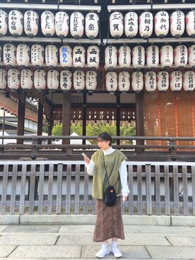 「kastane_ootd」｜「アイテム（その他アウター）」を使った、ちむたくさん（レディース・158cm）の秋コーディネート
