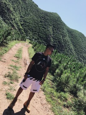 「アイテム（トップス）」を使った、TWENTY-SEVEN さん（メンズ・185cm）の夏コーディネート