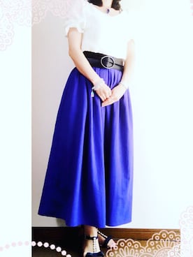 「GLOBAL WORK（グローバルワーク）のアイテム（その他）」を使った、SHIMAさん（レディース・158cm）の夏コーディネート