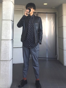 かーくんさん（メンズ・172cm）の冬コーディネート