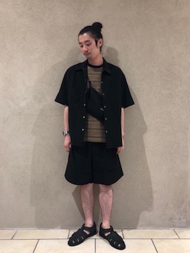 富田(tomida)さん(メンズ・174cm)の夏コーディネート