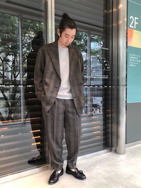 富田(tomida)さん(メンズ・174cm)の秋コーディネート