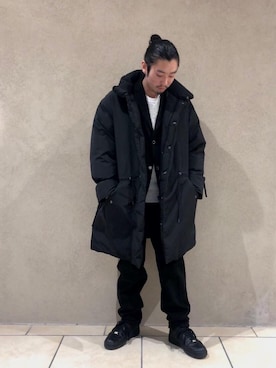 富田(tomida)さん(メンズ・174cm)の冬コーディネート