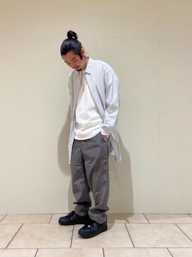 富田（tomida）さん（メンズ・174cm）の冬コーディネート