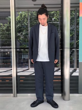 富田（tomida）さん（メンズ・174cm）の夏コーディネート