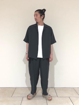 富田（tomida）さん（メンズ・174cm）の夏コーディネート