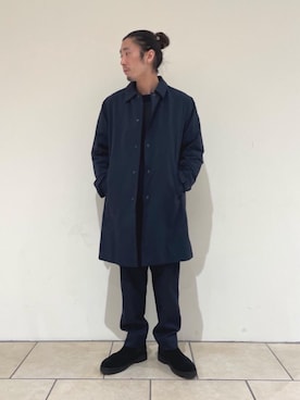 富田（tomida）さん（メンズ・174cm）の冬コーディネート