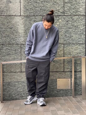 富田（tomida）さん（メンズ・174cm）の冬コーディネート