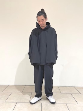 「UNITED ARROWS & SONS（ユナイテッドアローズアンドサンズ）のアイテム（その他アウター）」を使った、富田（tomida）さん（メンズ・174cm）の春コーディネート