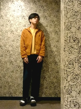 「AURALEE」｜ジョークなジュークさん（メンズ・172cm）の春コーディネート