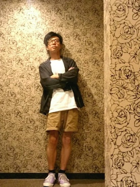 「nonnative（ノンネイティブ）のアイテム（レッグウェア）」を使った、ジョークなジュークさん（メンズ・172cm）の夏コーディネート