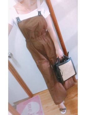 「ROOM903（ルームナインオースリー）のアイテム」を使った、sioriさん（レディース・157cm）の夏コーディネート